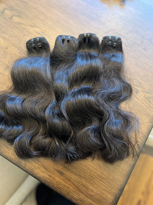 20 inch Burmese Natural Wavy